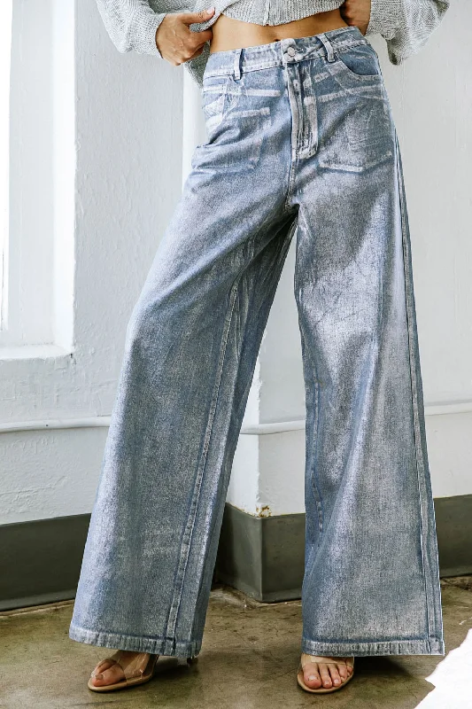 PEACE AND JOY DENIM PANTS