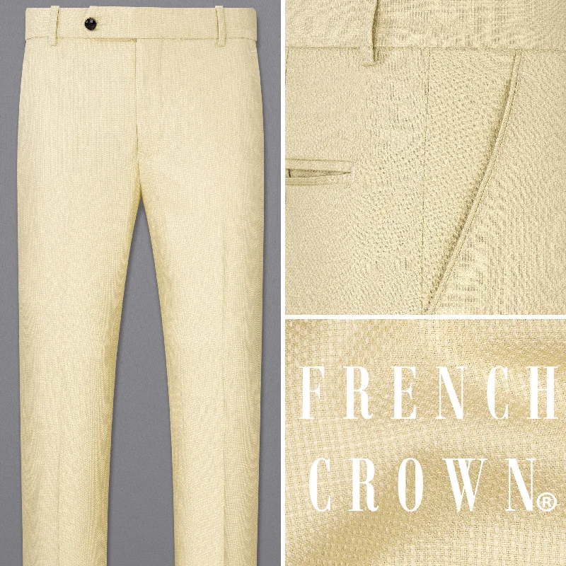 Hampton Beige Premium Cotton Pants