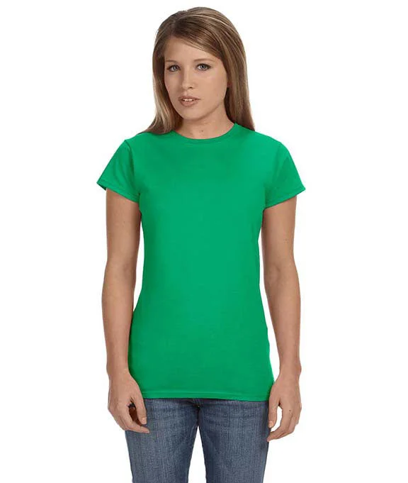 64000L - Gildan Junior-Fit Softstyle® Ladies T-Shirt | Irish Green