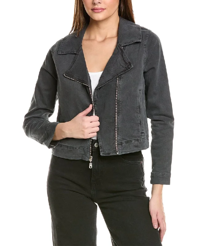 Bella Dahl Skylar Zip Pocket Moto Jacket