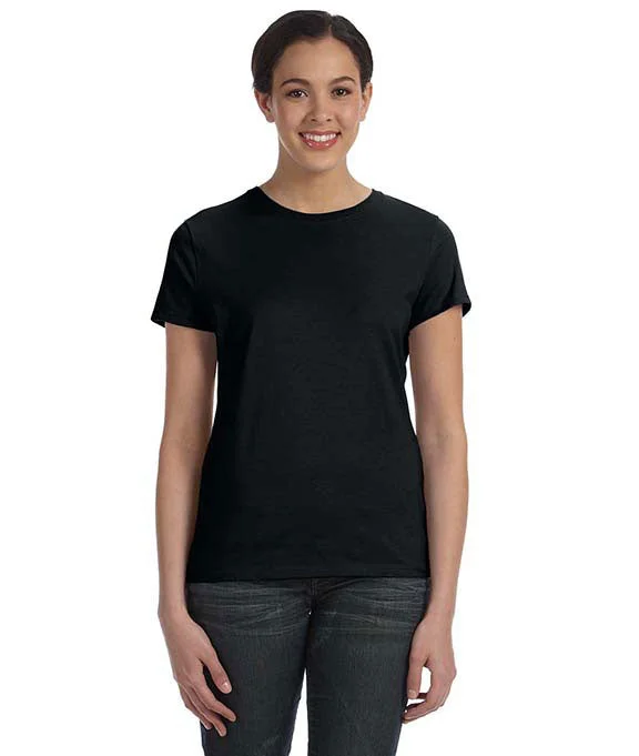 SL04 - Hanes Ladies Nano-T® T-Shirt | Black