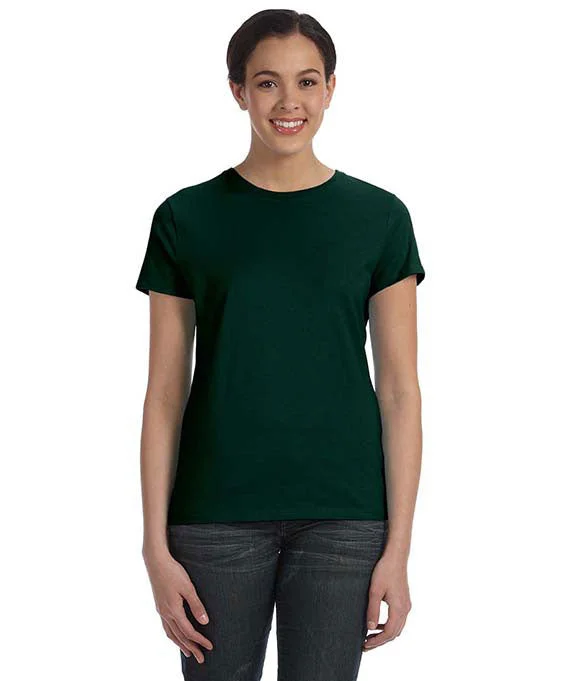 SL04 - Hanes Ladies Nano-T® T-Shirt | Deep Forest