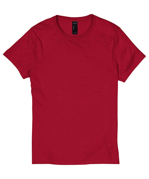 SL04 - Hanes Ladies Nano-T® T-Shirt | Deep Red