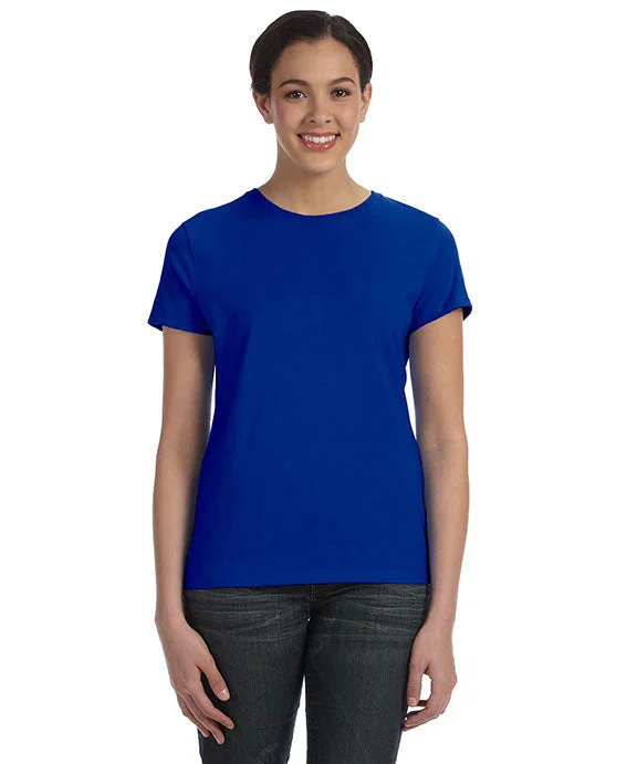 SL04 - Hanes Ladies Nano-T® T-Shirt | Deep Royal