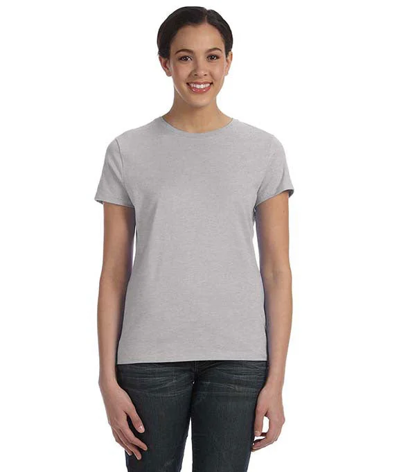 SL04 - Hanes Ladies Nano-T® T-Shirt | Light Steel