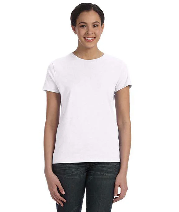 SL04 - Hanes Ladies Nano-T® T-Shirt | White