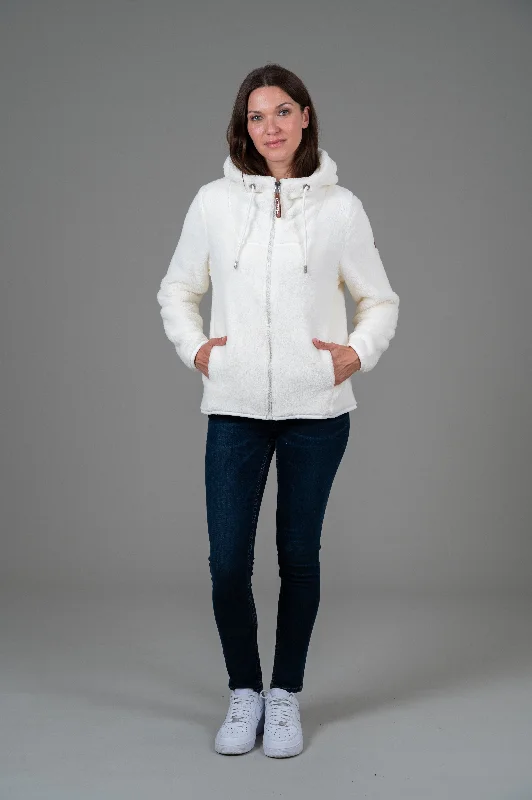 Nova Ivory Supersoft Full-Zip Sherpa