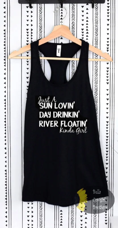 Sun Lovin' Day Drinkin' River Floatin' Women’s Tank Top